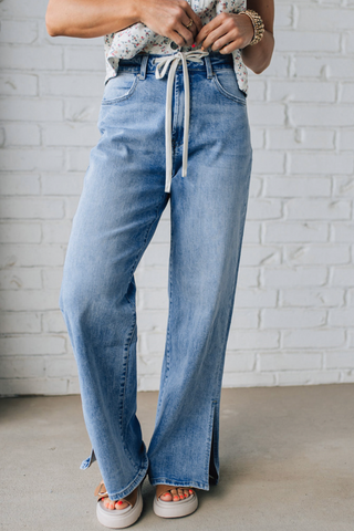 Kendra Drawstring Jeans