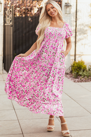 Enchanted Rose Maxi Dress