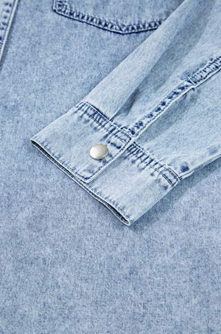 Backroad Denim Shirt Dress