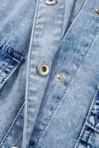 Backroad Denim Shirt Dress