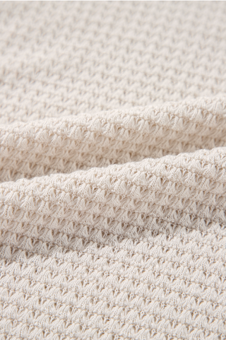 Monroe Waffle Knit Top