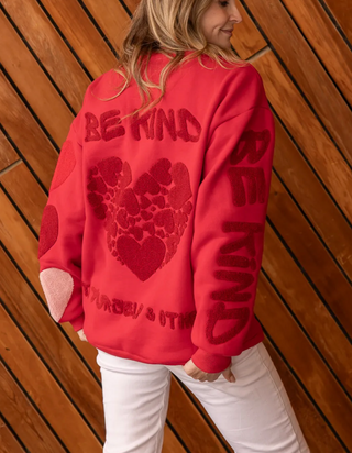 Be Kind Sweatshirt | Red Heart