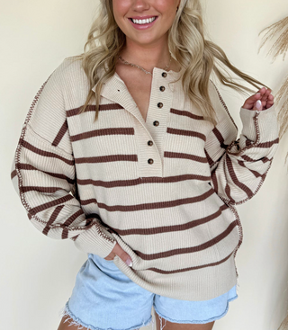 Brielle Henley Sweater