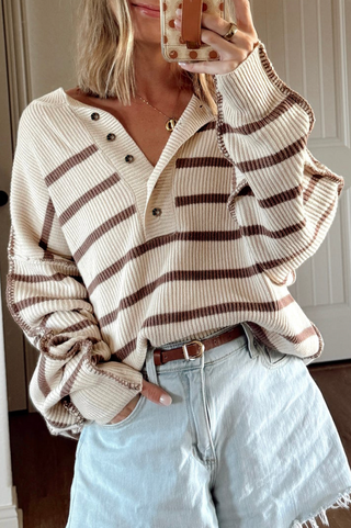 Brielle Henley Sweater