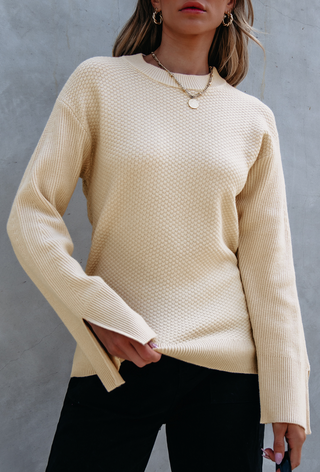 Lesley Cream Sweater