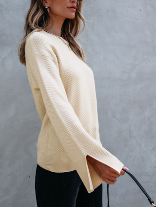 Lesley Cream Sweater