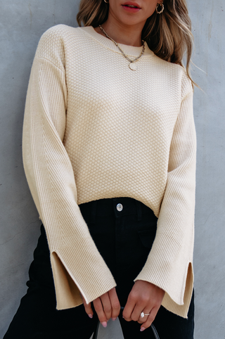 Lesley Cream Sweater