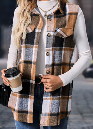 Penny Plaid Vest