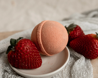 Strawberry Bath Bomb