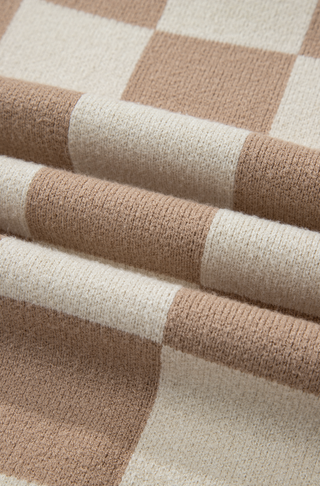 Emmaline Checkered Sweater