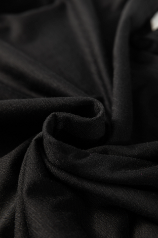 Faux Floral Mesh Tee | Black