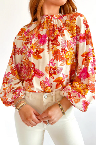 Leila Floral Blouse