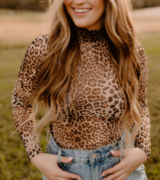 Earthen Leopard Bodysuit