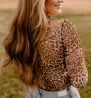 Earthen Leopard Bodysuit