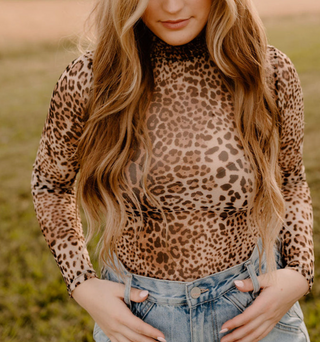 Earthen Leopard Bodysuit