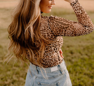 Earthen Leopard Bodysuit