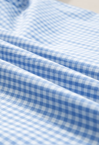 Blue Gingham Blouse