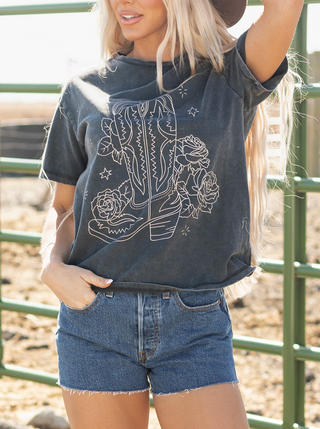 Western Boot Graphic Tee