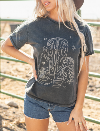 Western Boot Graphic Tee