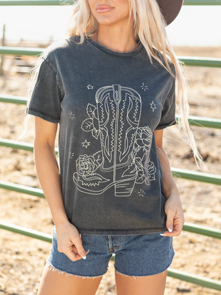 Western Boot Graphic Tee