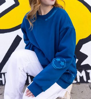 Purpose Sweatshirt | Teal Blue