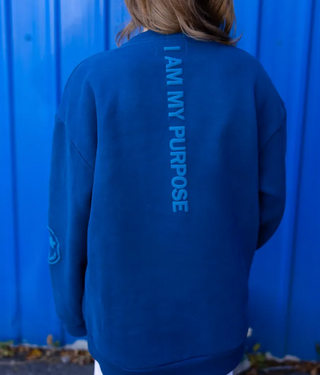 Purpose Sweatshirt | Teal Blue