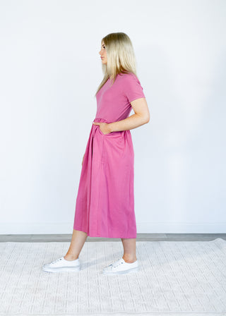 Sinéad Dress in Fuchsia