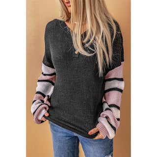 Rosy Brown Suzette Raglan Sleeve Sweater