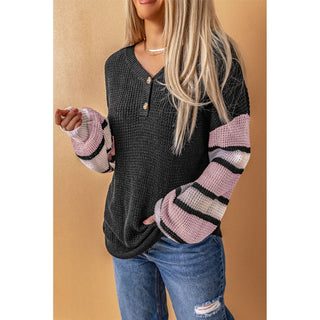 Rosy Brown Suzette Raglan Sleeve Sweater