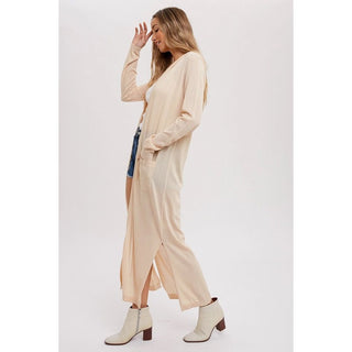 Light Gray The Maxi Hoodiegan