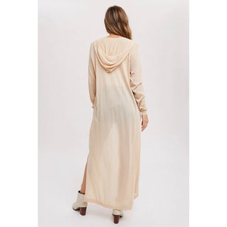 Light Gray The Maxi Hoodiegan