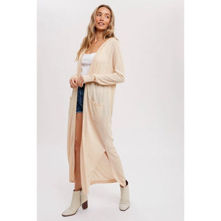 Light Gray The Maxi Hoodiegan