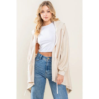 Antique White The Oversized Cardigan