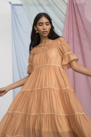 Rosy Brown The Stella Dress