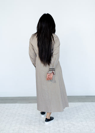 Thelma Dress in Cotton Plaid