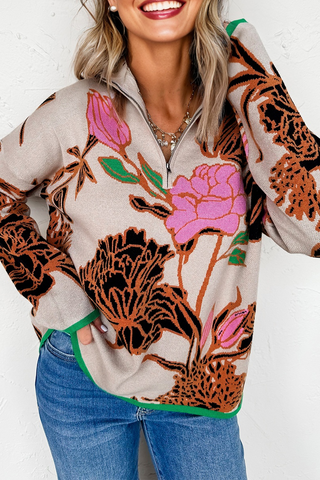 Blooming Artist Sweater
