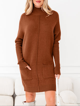 Chestnut Sweater Dress