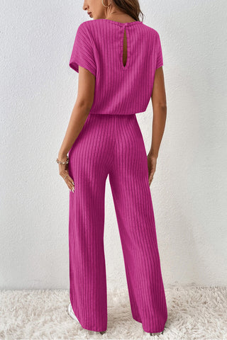 Emilie Ribbed Jumpsuit