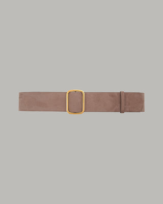 Nelsie Wide Taupe Belt