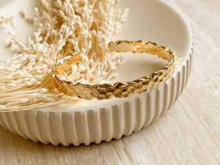 Gold Bangle Bracelet