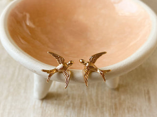 Golden Swallow Studs