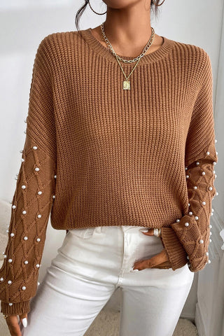 Mocha Pearl Sweater