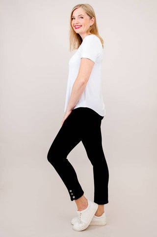 Tessa Bamboo Tee | White
