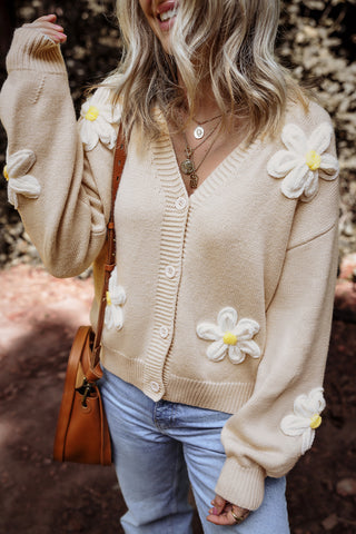 Daisies + Cream Cardigan
