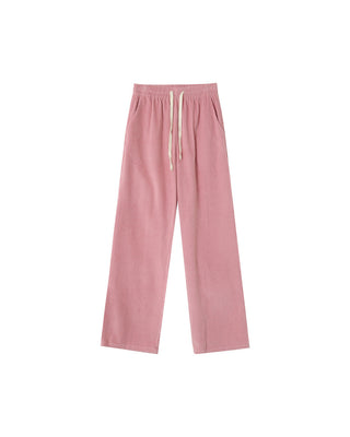 Nicolas Corduroy Trousers in Pink Rose